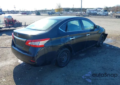 2015 Nissan Sentra S from USA, damaged, VIN 3N1AB7AP1FY380194